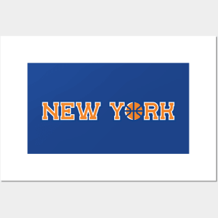 New York basketball city Posters and Art